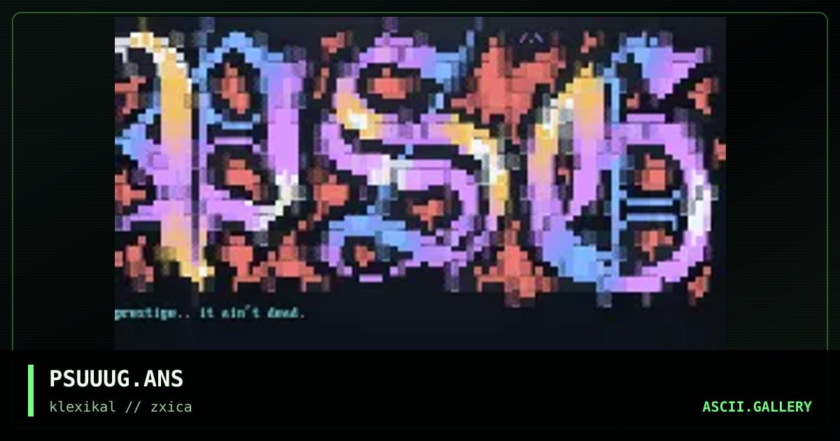 PSUUUG.ANS, by dieznyik, 1996