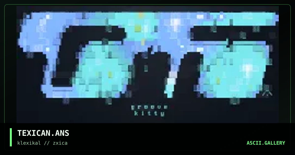 TEXICAN.ANS, by dieznyik, 1996