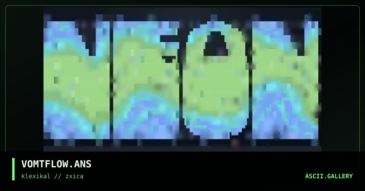 VOMTFLOW.ANS, by dieznyik, 1996
