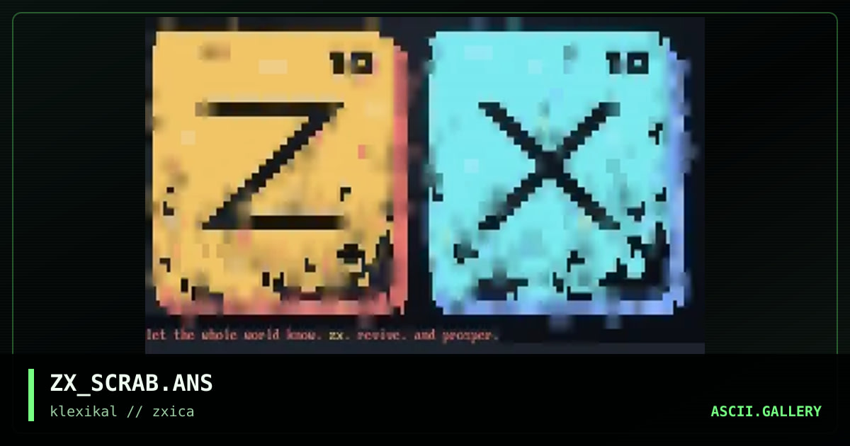 ZX_SCRAB.ANS, by dieznyik, 1996