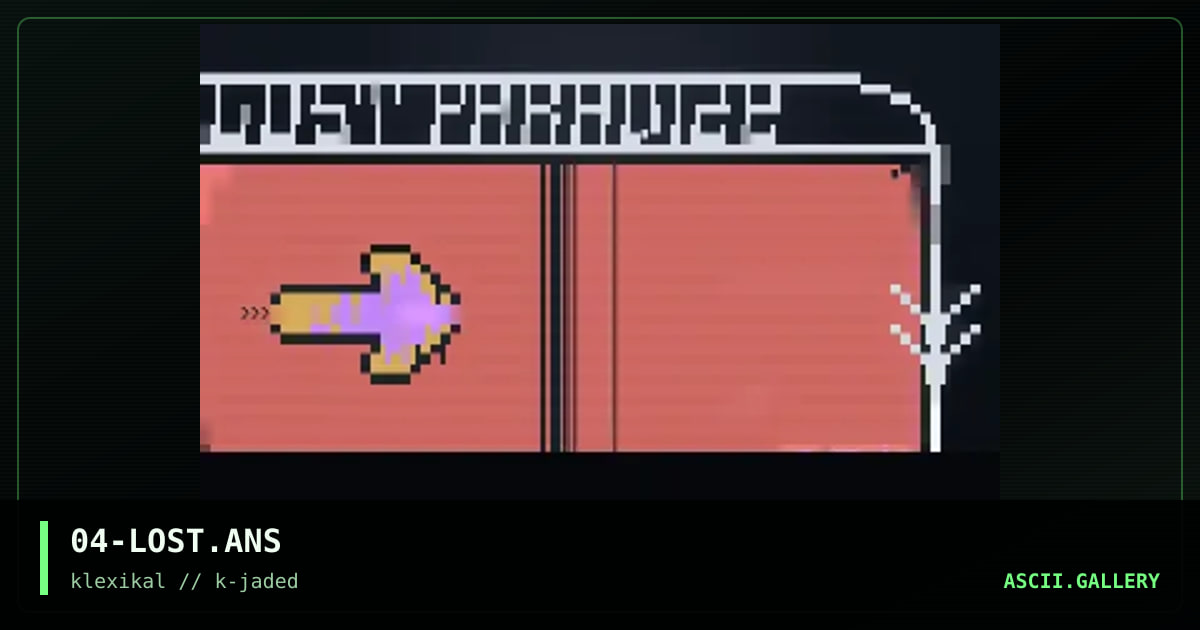 04 - lost paradise, by crayon, 1999