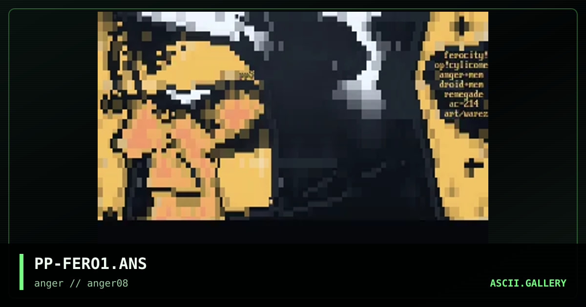 ferocity add.., by pixel pusher, 1996