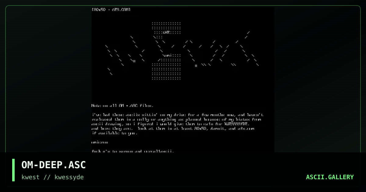 OM-DEEP.ASC, by omicron, 1997