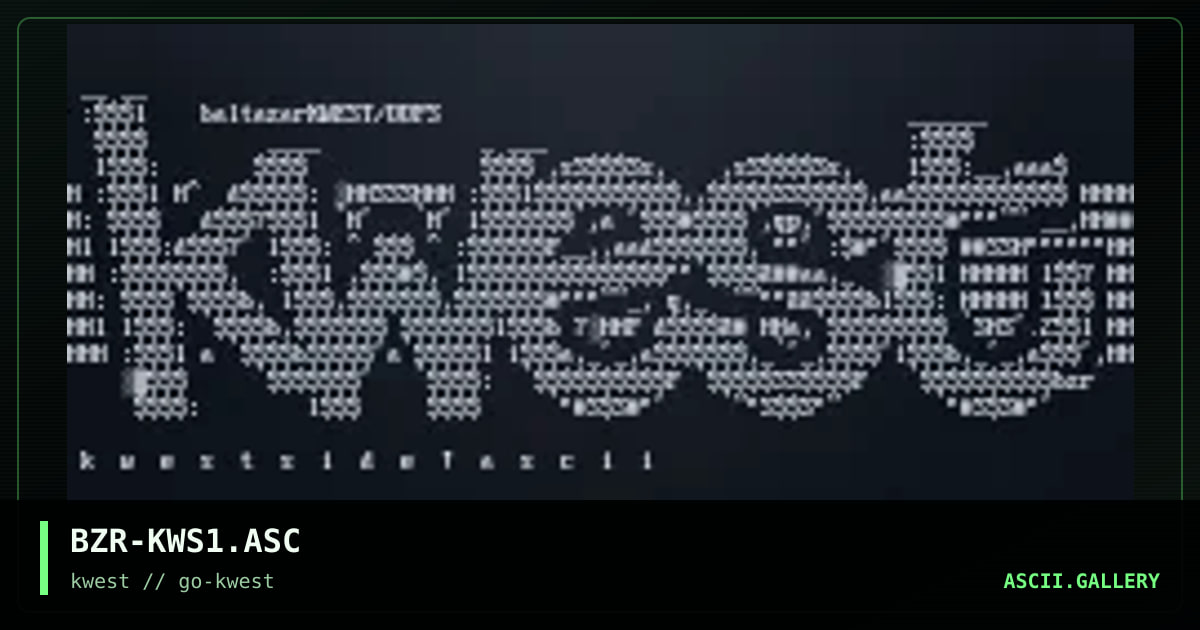 kwest, by baltazar, 1997