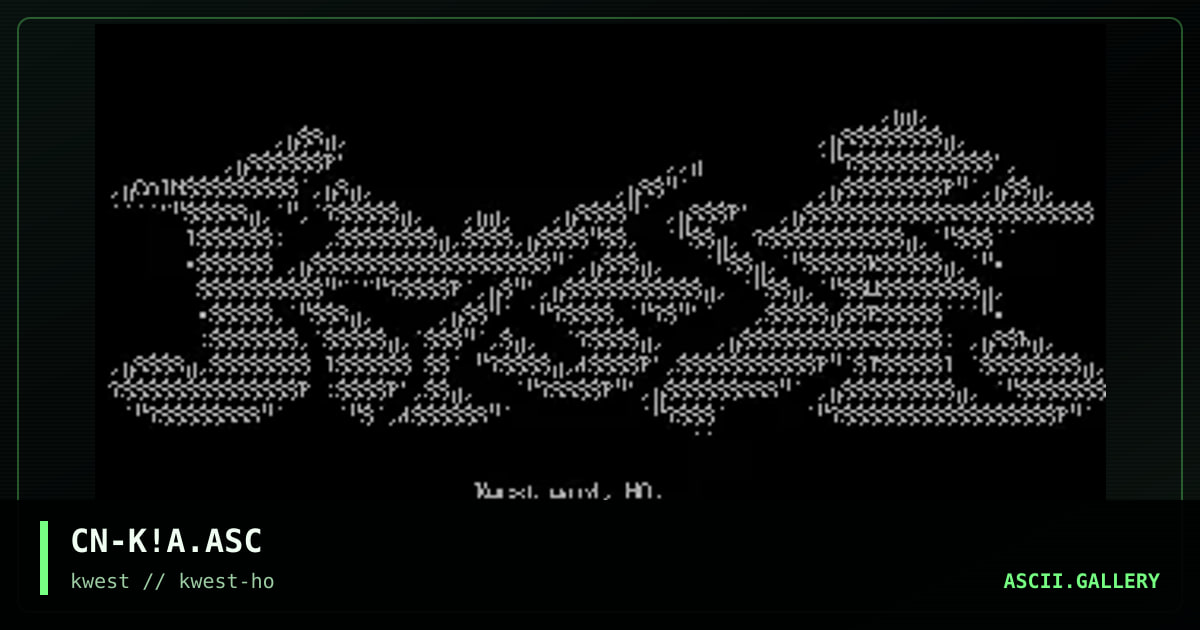 CN-K!A.ASC, by cain, 1997