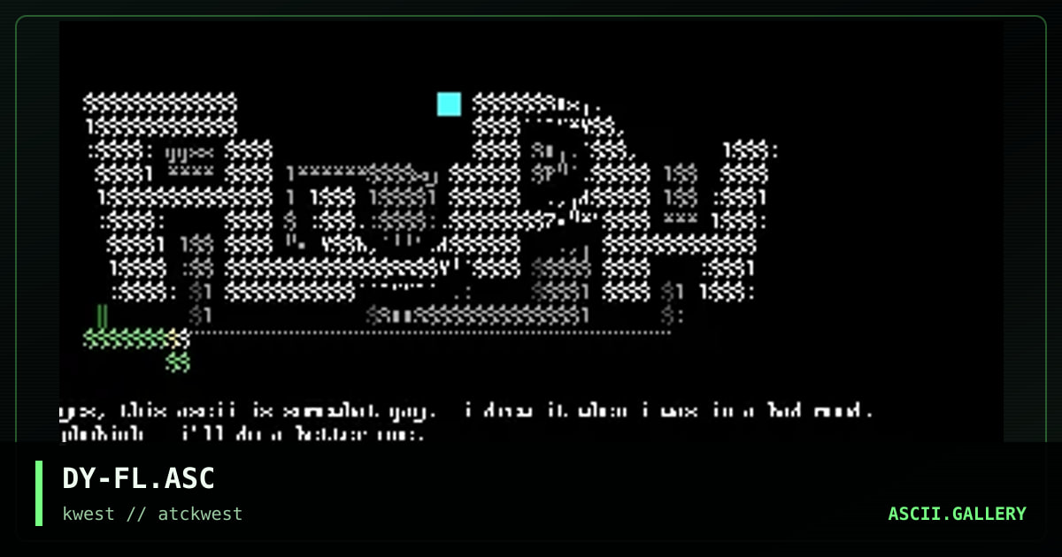 DY-FL.ASC, by discyple, 1997