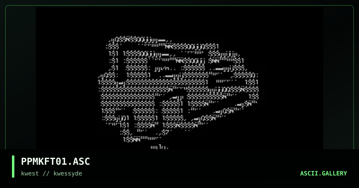 PPMKFT01.ASC, by polymorph, 1997
