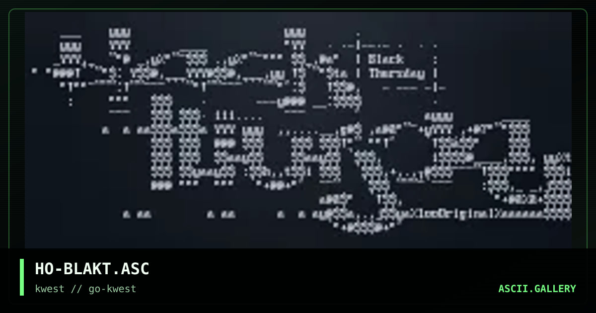HO-BLAKT.ASC, by holocaust, 1997
