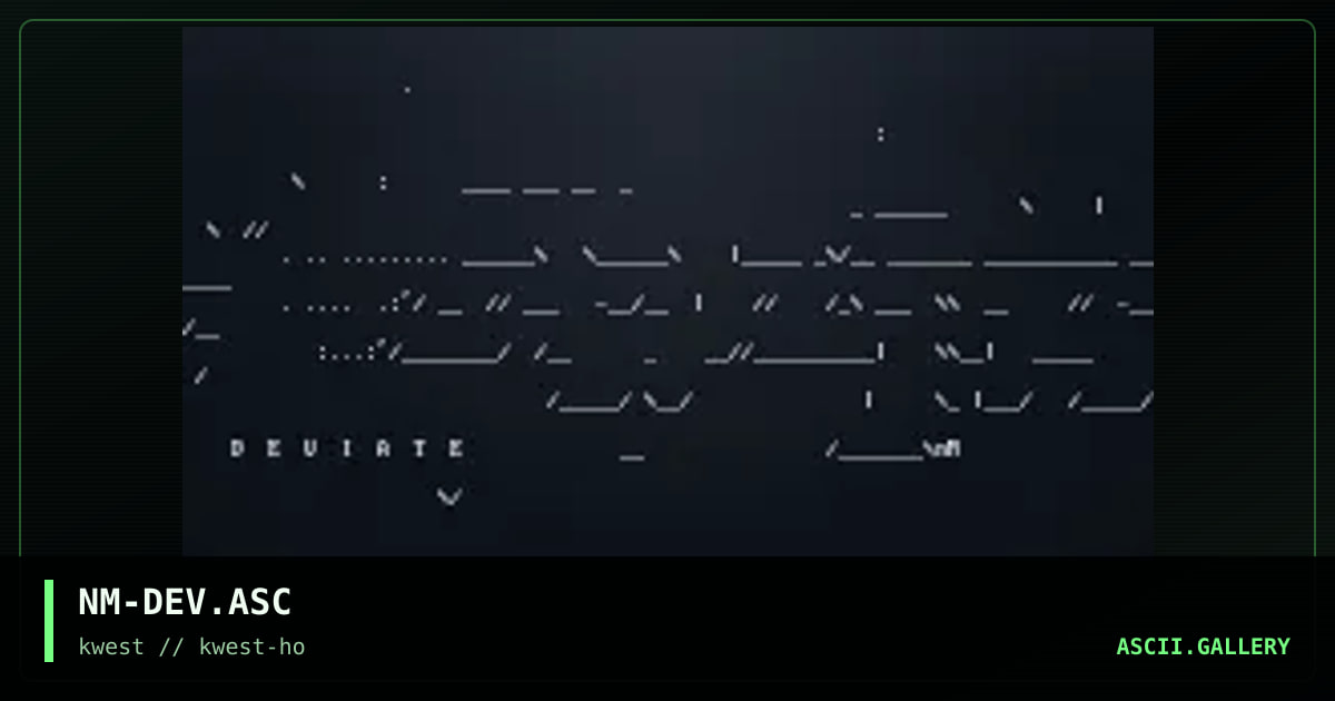 NM-DEV.ASC, by necromancer, 1997