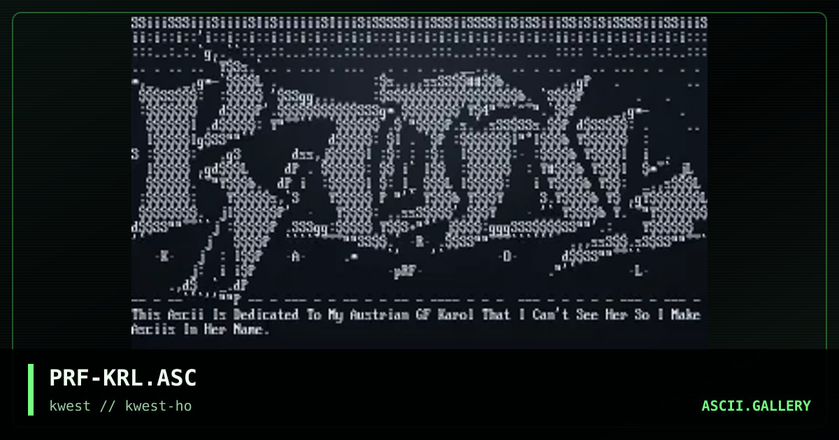 PRF-KRL.ASC, by purify, 1997