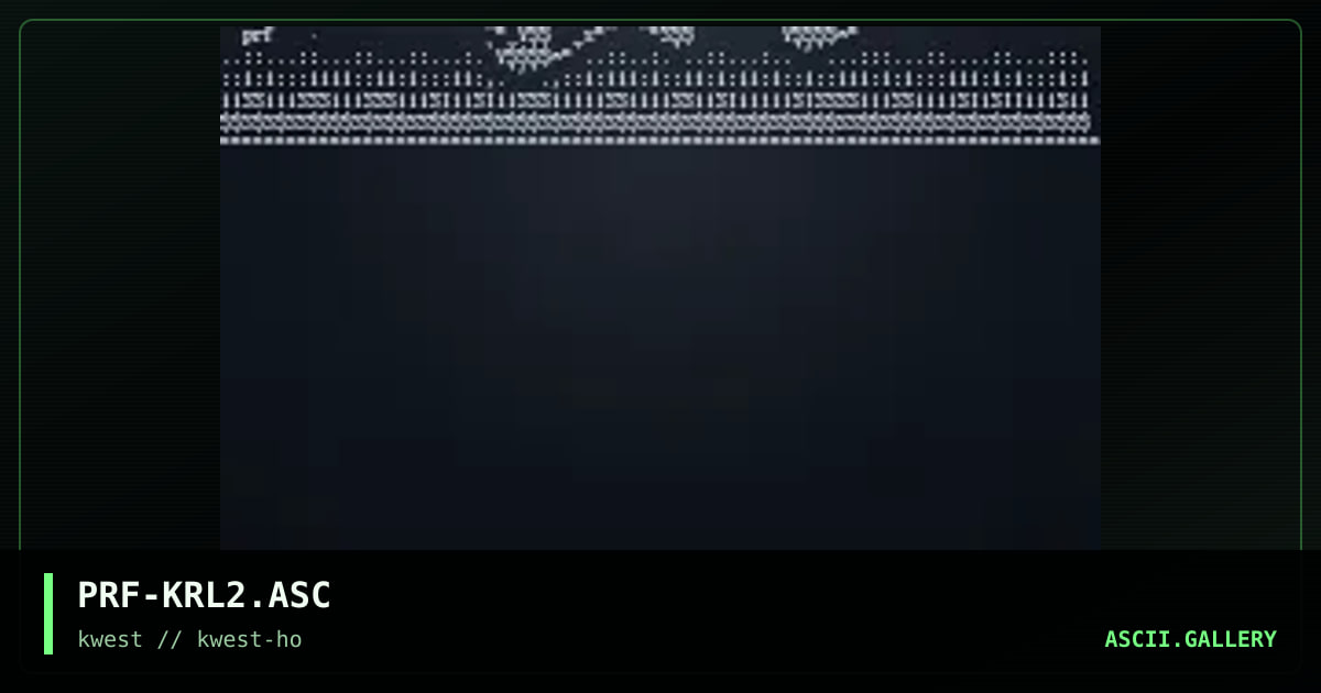 PRF-KRL2.ASC, by purify, 1997