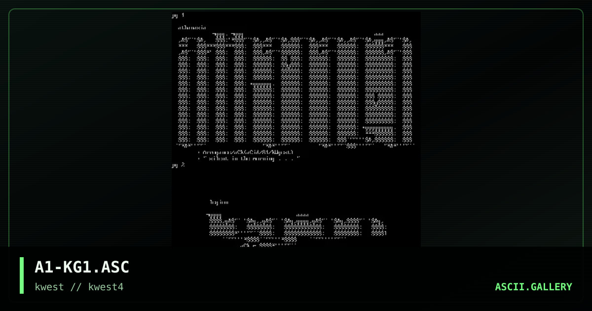 A1-KG1.ASC, by ack, 1997