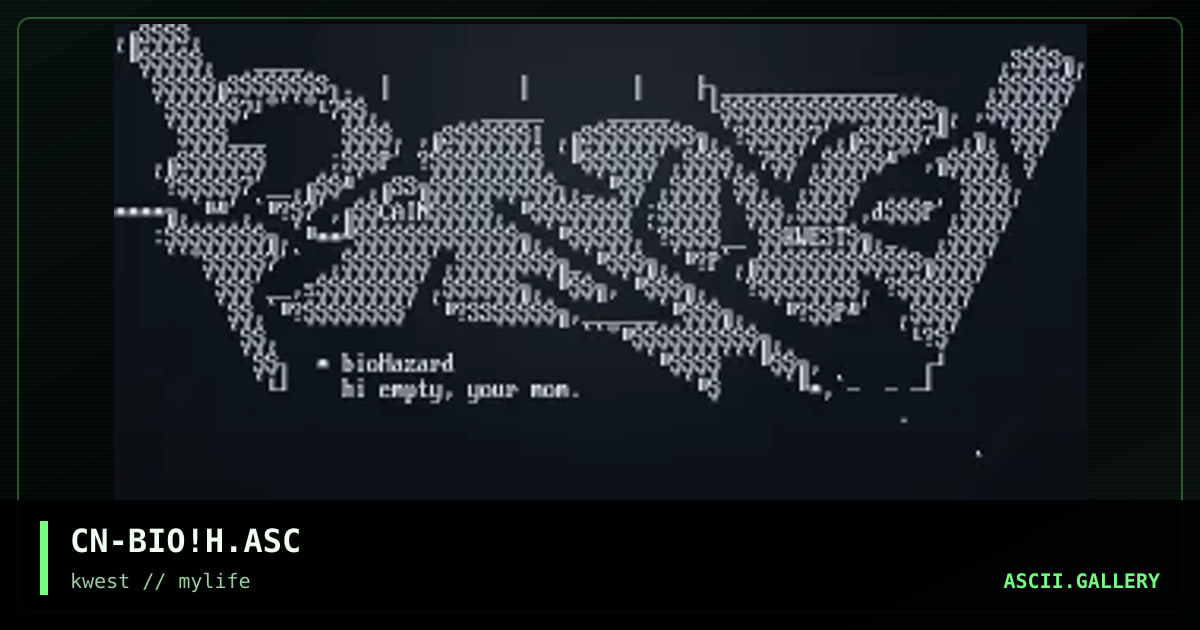 CN-BIO!H.ASC, by cain, 1997
