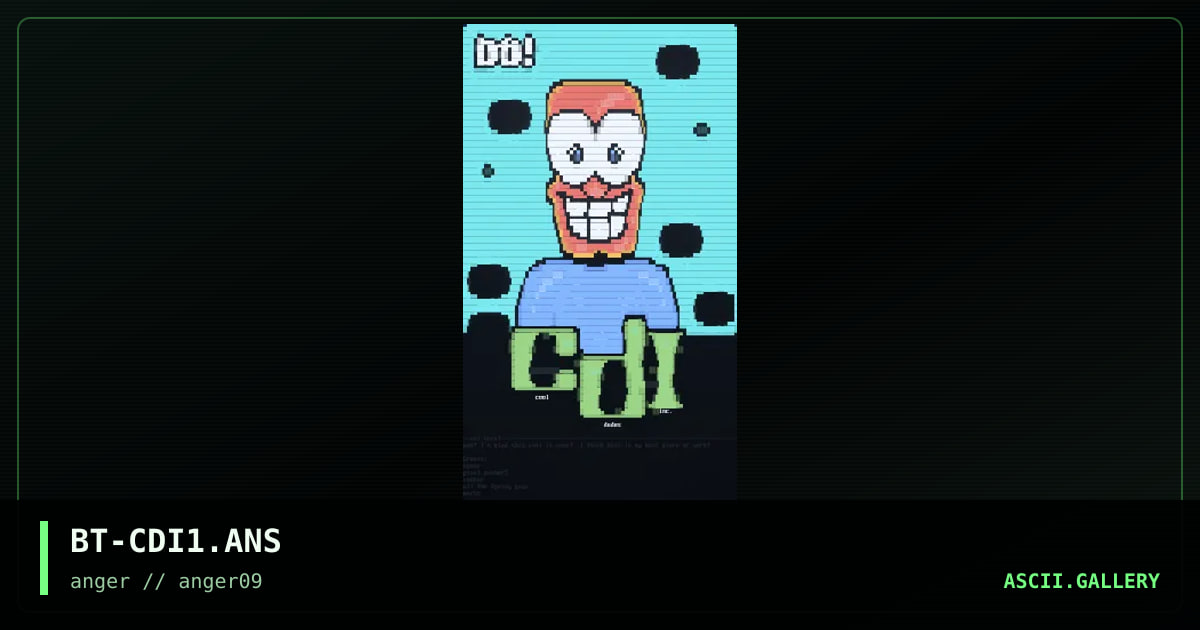Cool Dudes Inc., by buzztone, 1996
