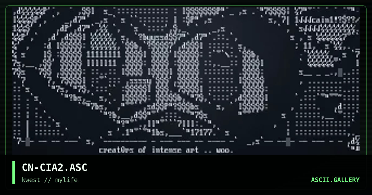CN-CIA2.ASC, by cain, 1997