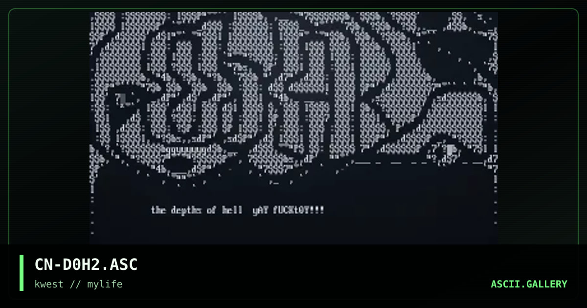 CN-D0H2.ASC, by cain, 1997
