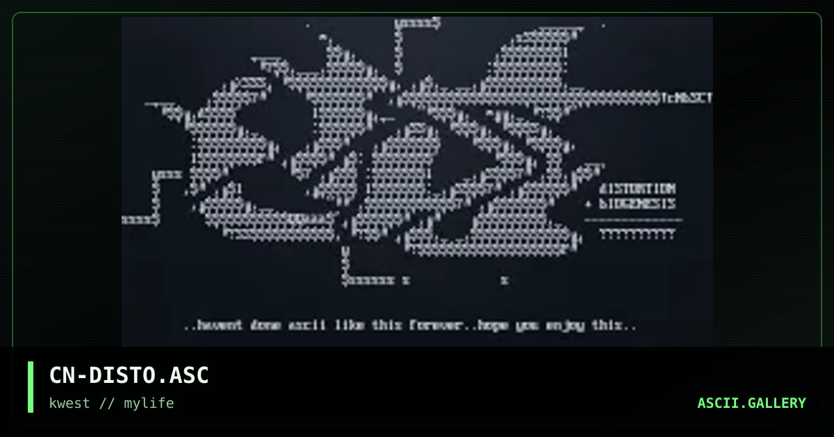 CN-DISTO.ASC, by cain, 1997