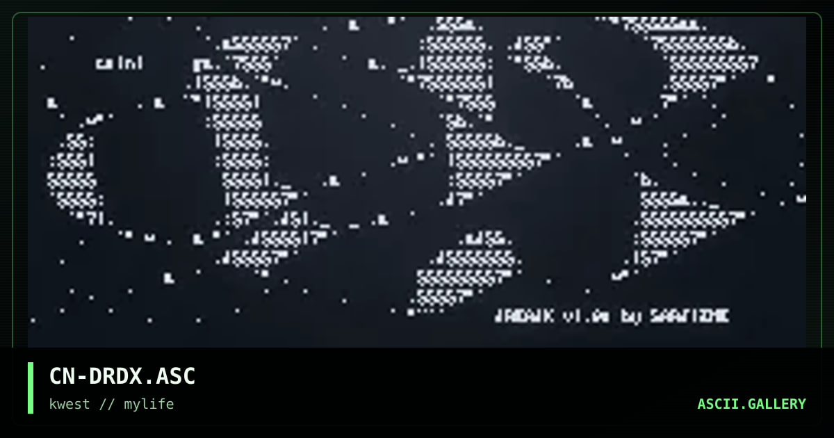 CN-DRDX.ASC, by cain, 1997