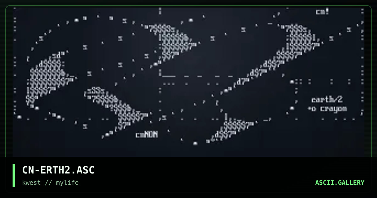 CN-ERTH2.ASC, by cain, 1997
