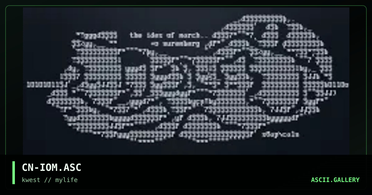 CN-IOM.ASC, by cain, 1997
