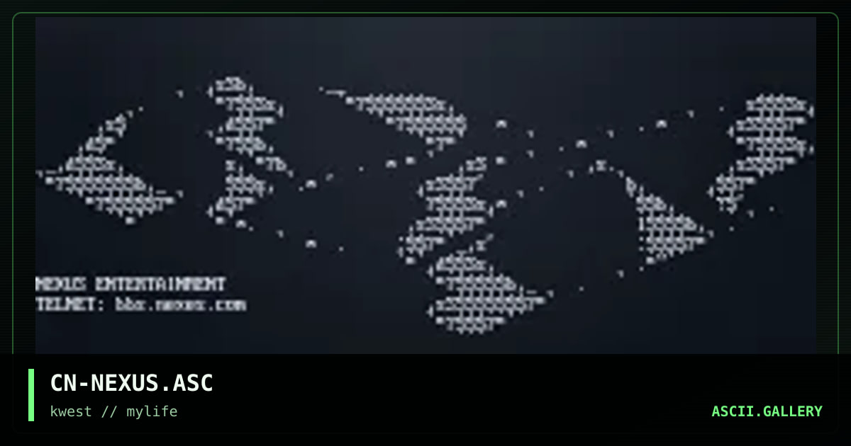 CN-NEXUS.ASC, by cain, 1997