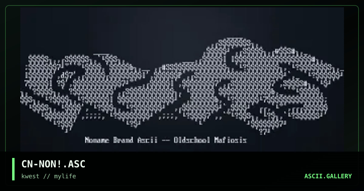CN-NON!.ASC, by cain, 1997