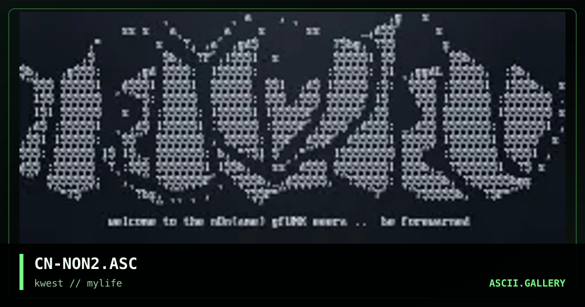 CN-NON2.ASC, by cain, 1997