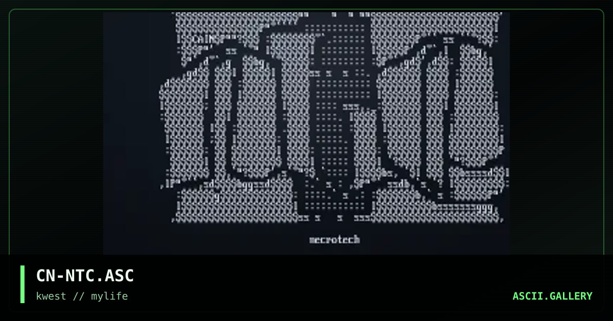 CN-NTC.ASC, by cain, 1997