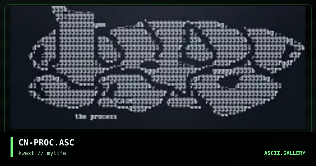 CN-PROC.ASC, by cain, 1997