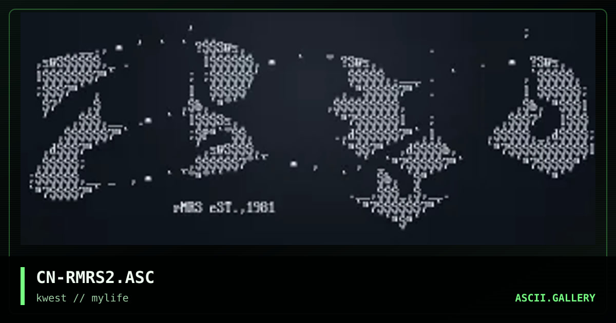 CN-RMRS2.ASC, by cain, 1997