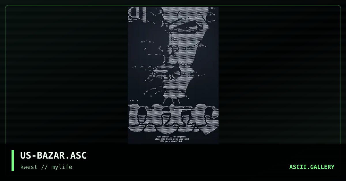 US-BAZAR.ASC, by cain, 1997