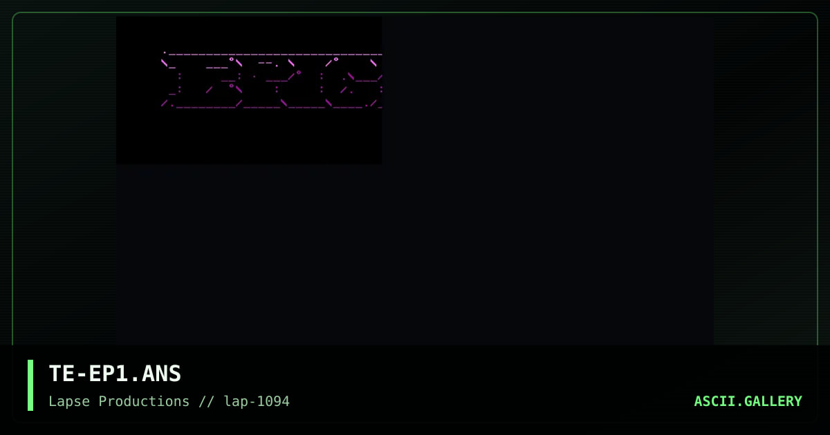 Epicenter, by tae, 1994