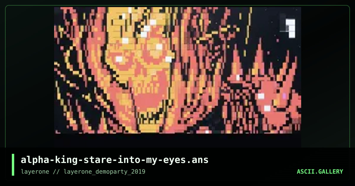 stare into my eyes, by alpha king, 2019