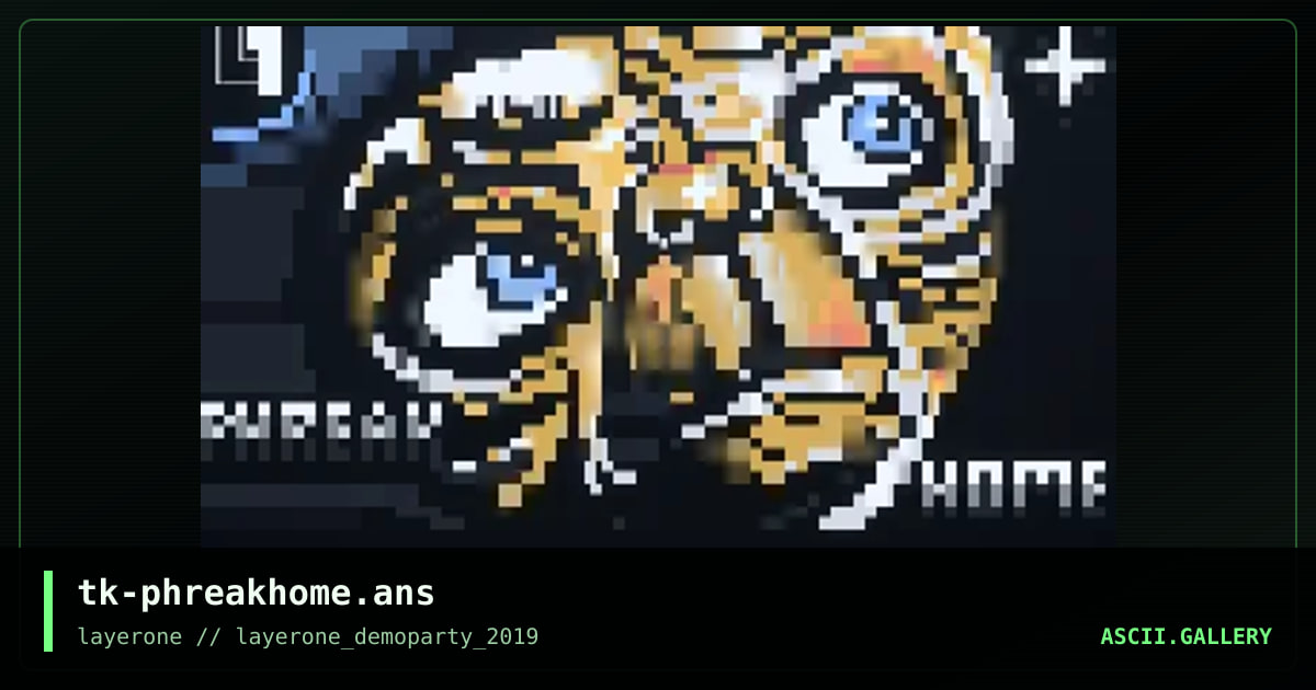 ET Phreak Home, by the knight, 2019