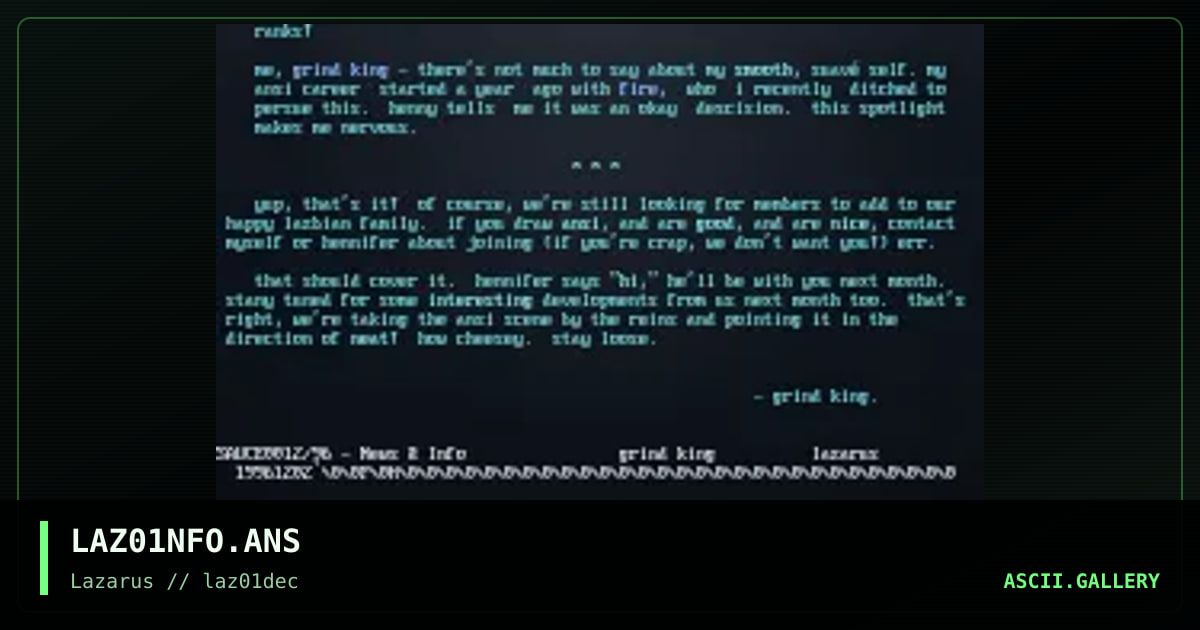 12/96 - News & Info, by grind king, 1996