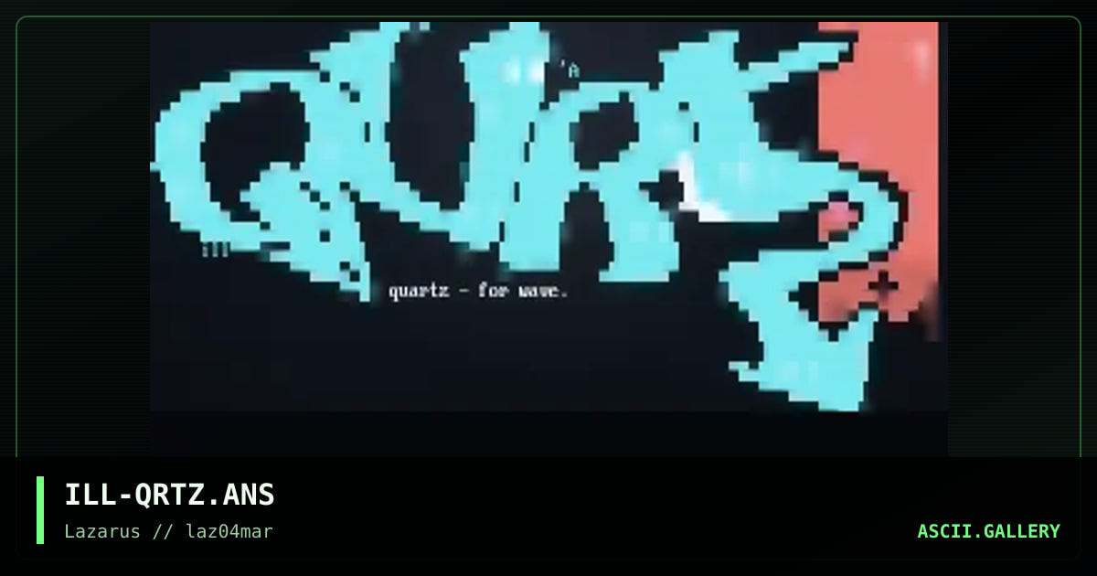 Quartz., by illogic, 1997