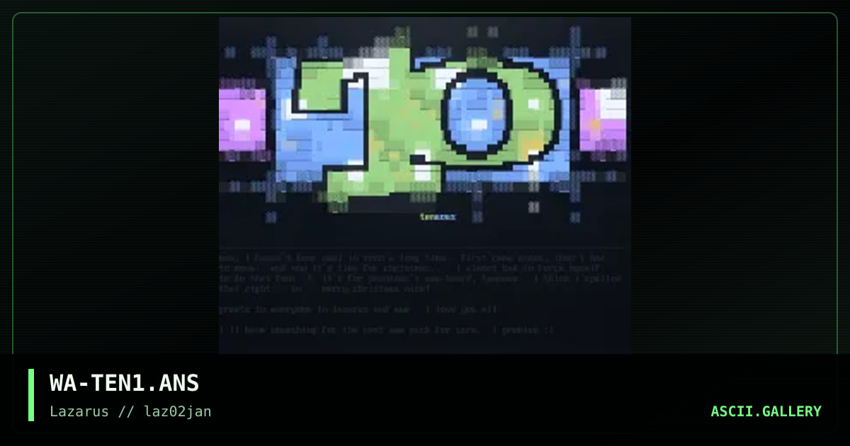 tenuous, by warpus, 1997