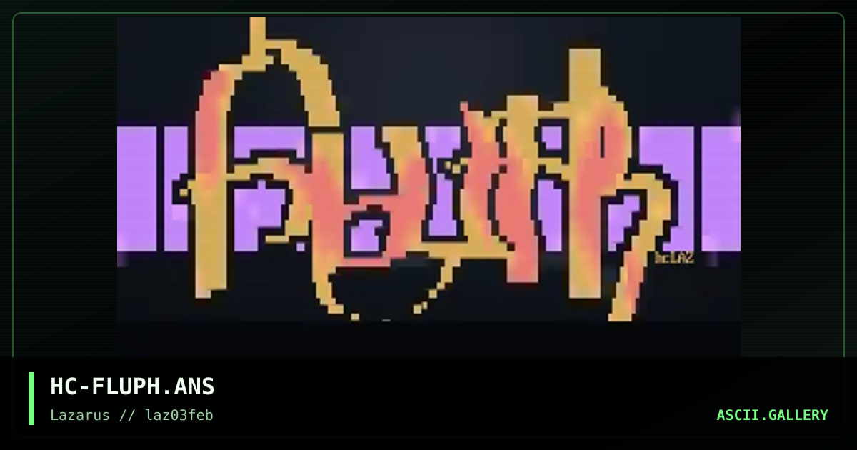 fluph, by hachi, 1997
