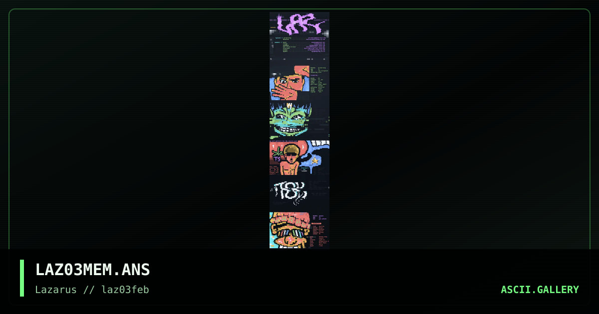 lazarus (pack #3) member list, by neophyte, 1997