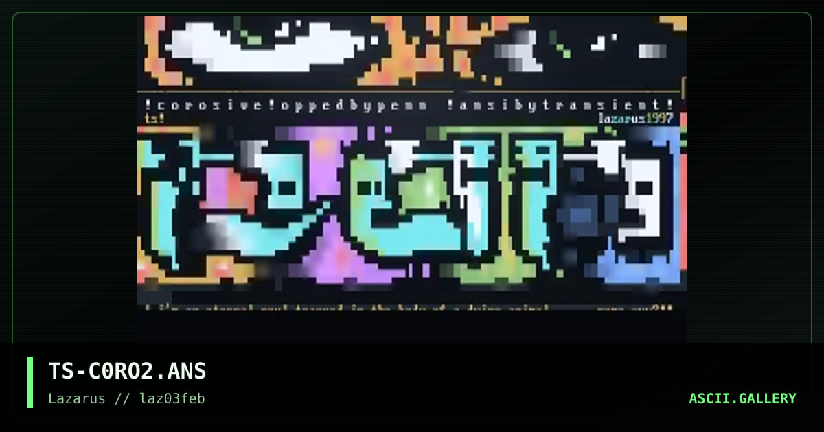 (cor)osive, by transient, 1997