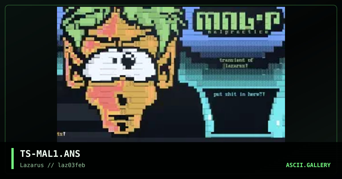mal(pract)ice, by transient, 1997
