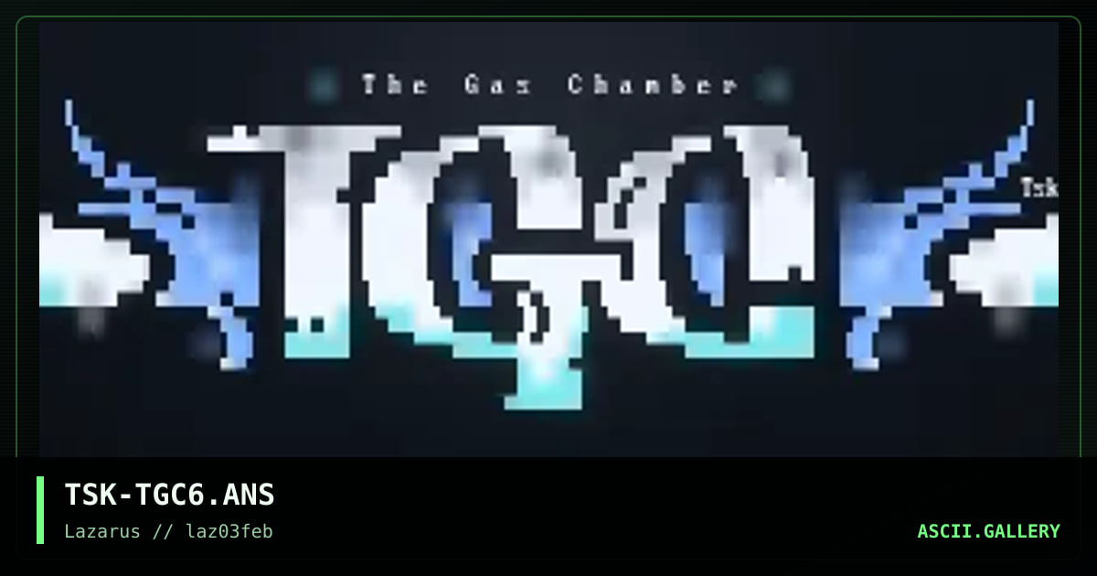 TSK-TGC6.ANS, by the silent killer, 1997