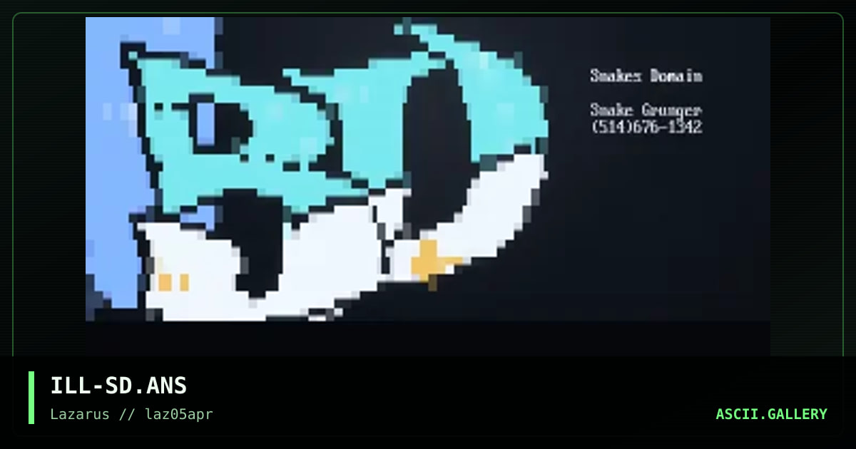 Snakes Domain., by illogic, 1997