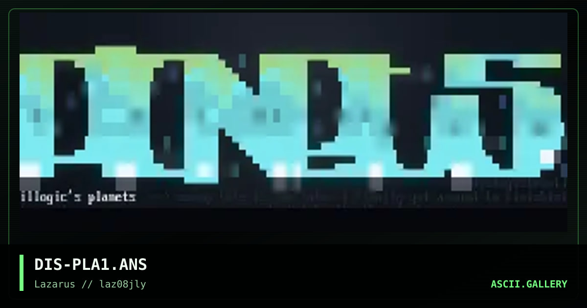 planets, by dislogic, 1997