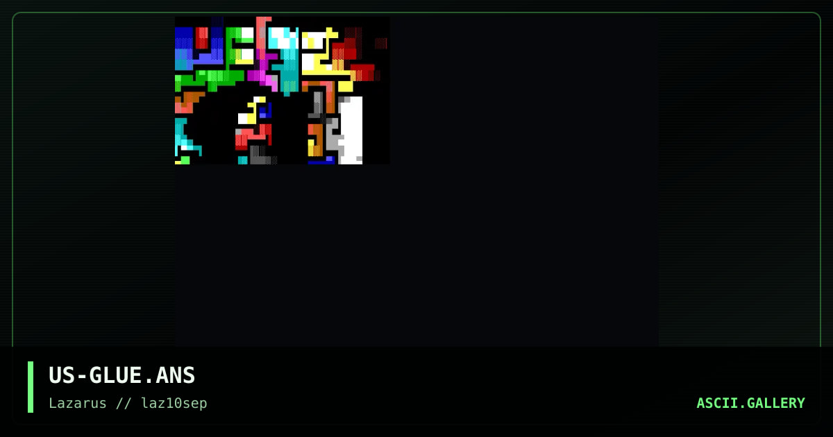 glUe.!?#, by ironghost, wat0r, 1997