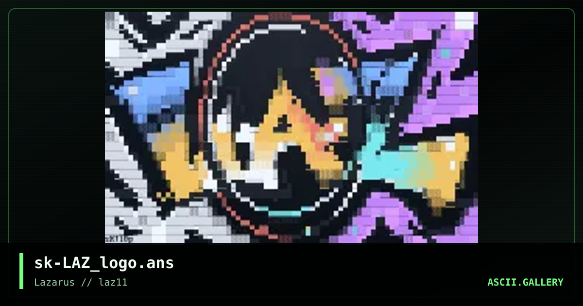 LAZARUS LOGO, by simonking, 2020