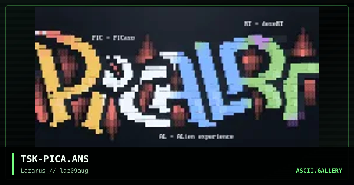 Picalrt, by the silent killer, 1997