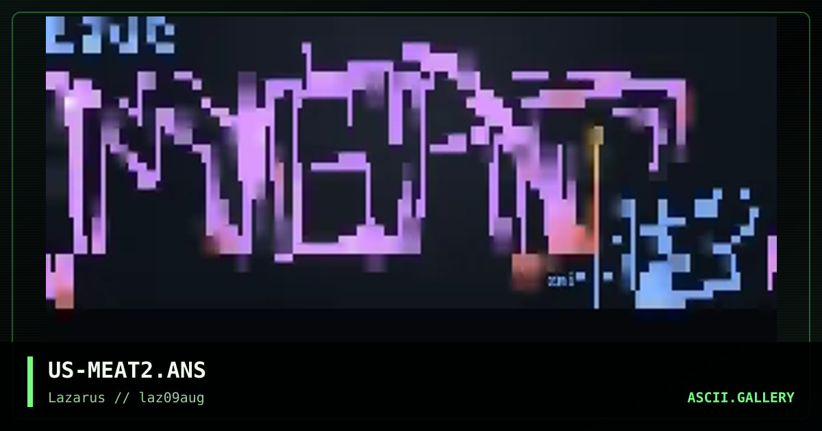 LIVEmeat issue #2, by crayon, samurai, 1997