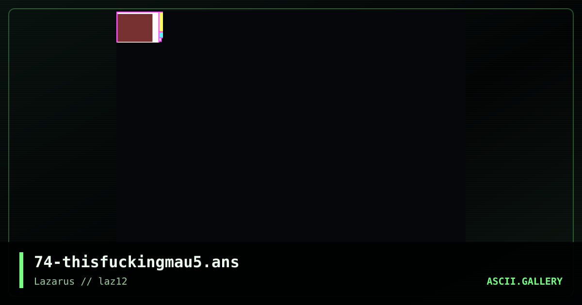 This fucking mau5, by discofunk 1974, 2020