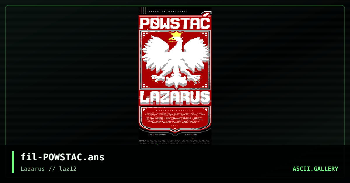 LAZARUS OG, by filth, 2020